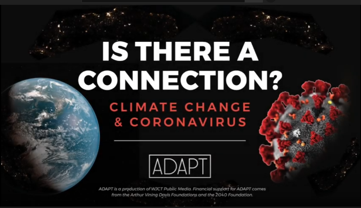 Featured image for “ADAPT: Is There a Connection? Climate Change & Coronavirus”
