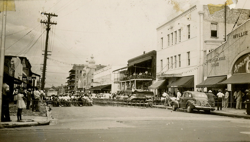 Jacksonville FL-Florida Laura Street Downtown Western Union 1947