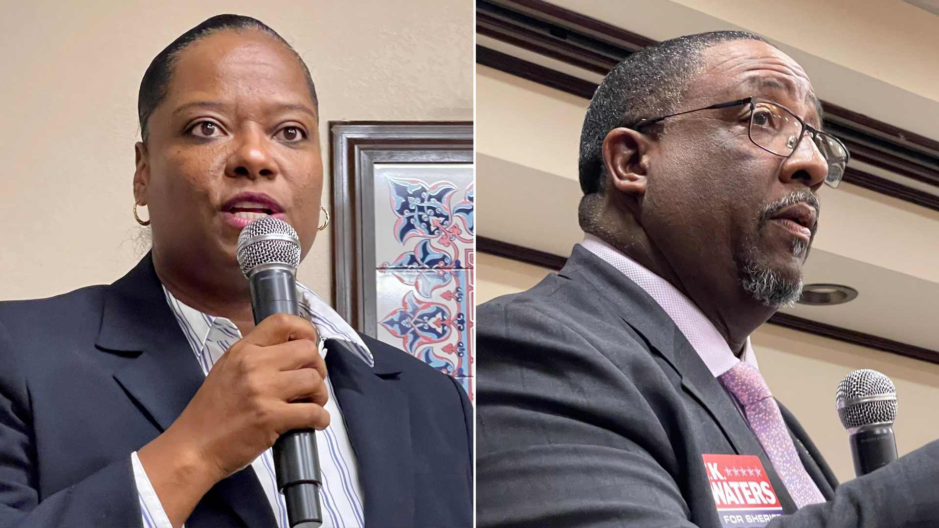 Featured image for “Waters, Burton advance to sheriff runoff; Clark-Murray clinches council seat; Gaffney Jr. favored in November race”