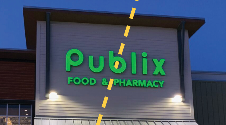 Featured image for “County line slices right through Publix”