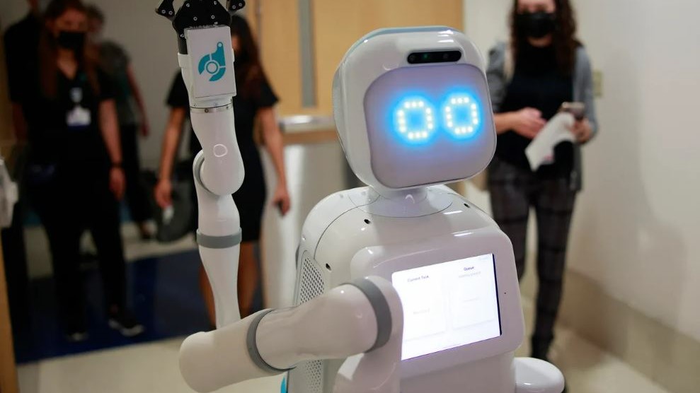 Featured image for “Meet Moxi, Baptist Health’s friendly new robot”