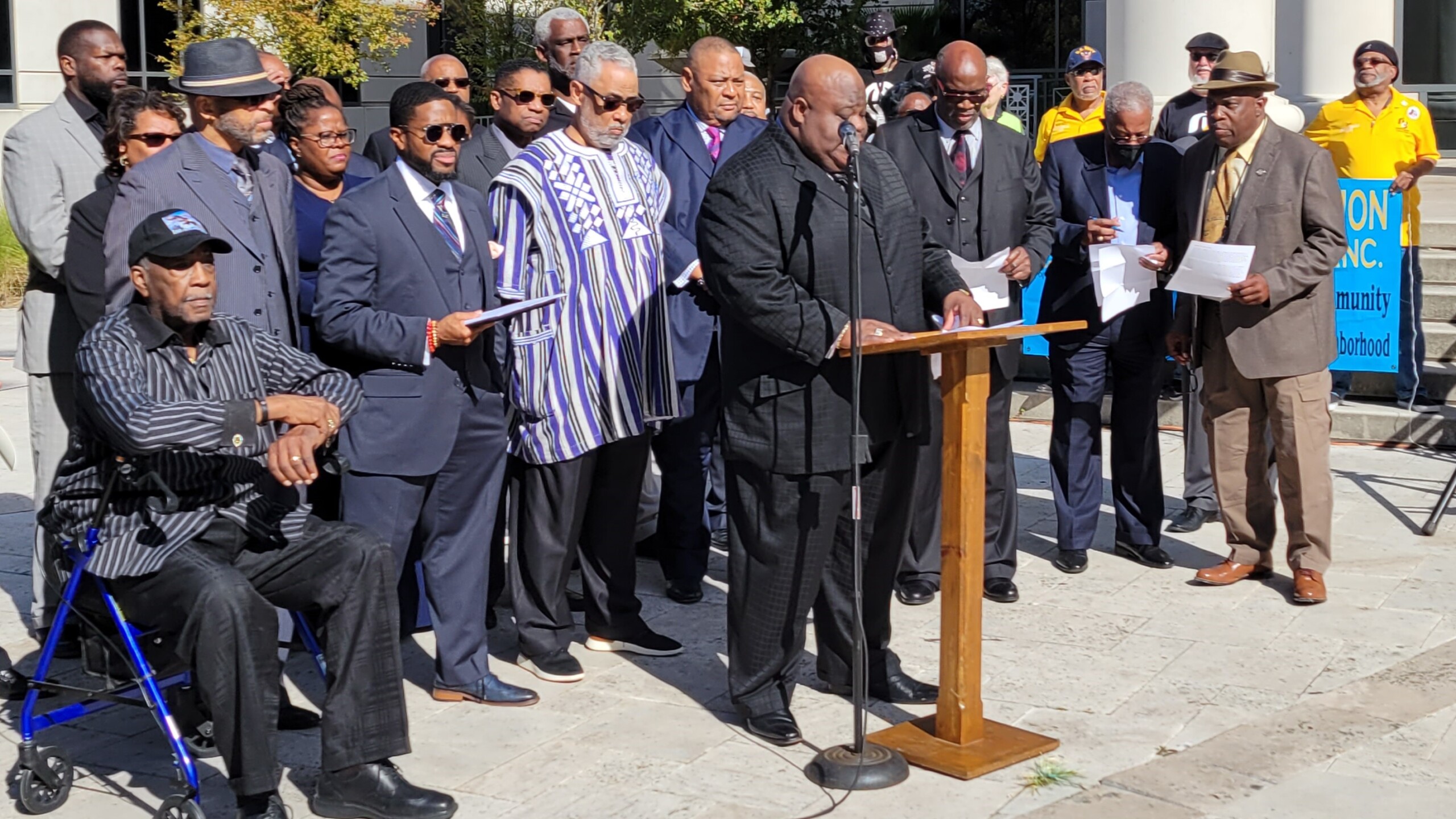 Featured image for “Black pastors demand meeting with sheriff over sergeant’s tweets”