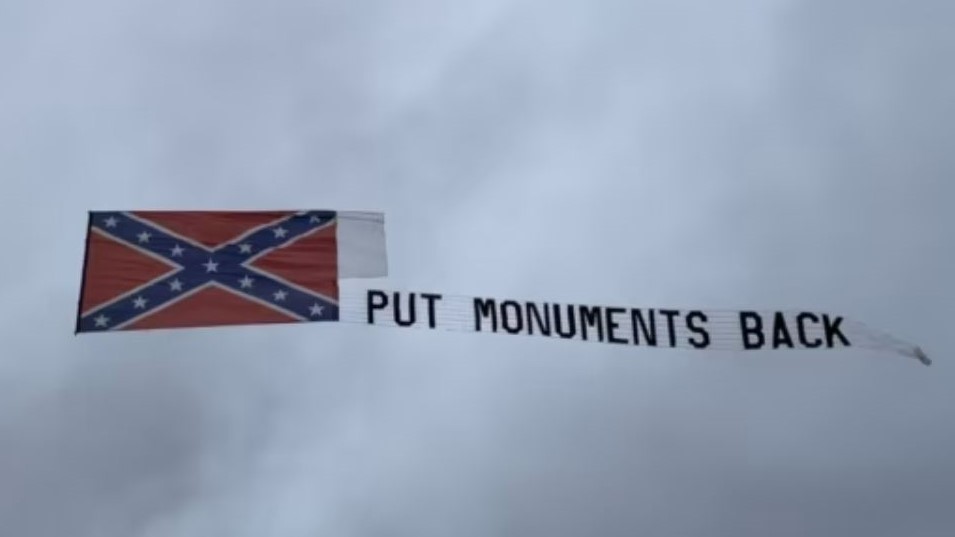 Featured image for “Airplane flies Confederate banner over TIAA Bank Field”