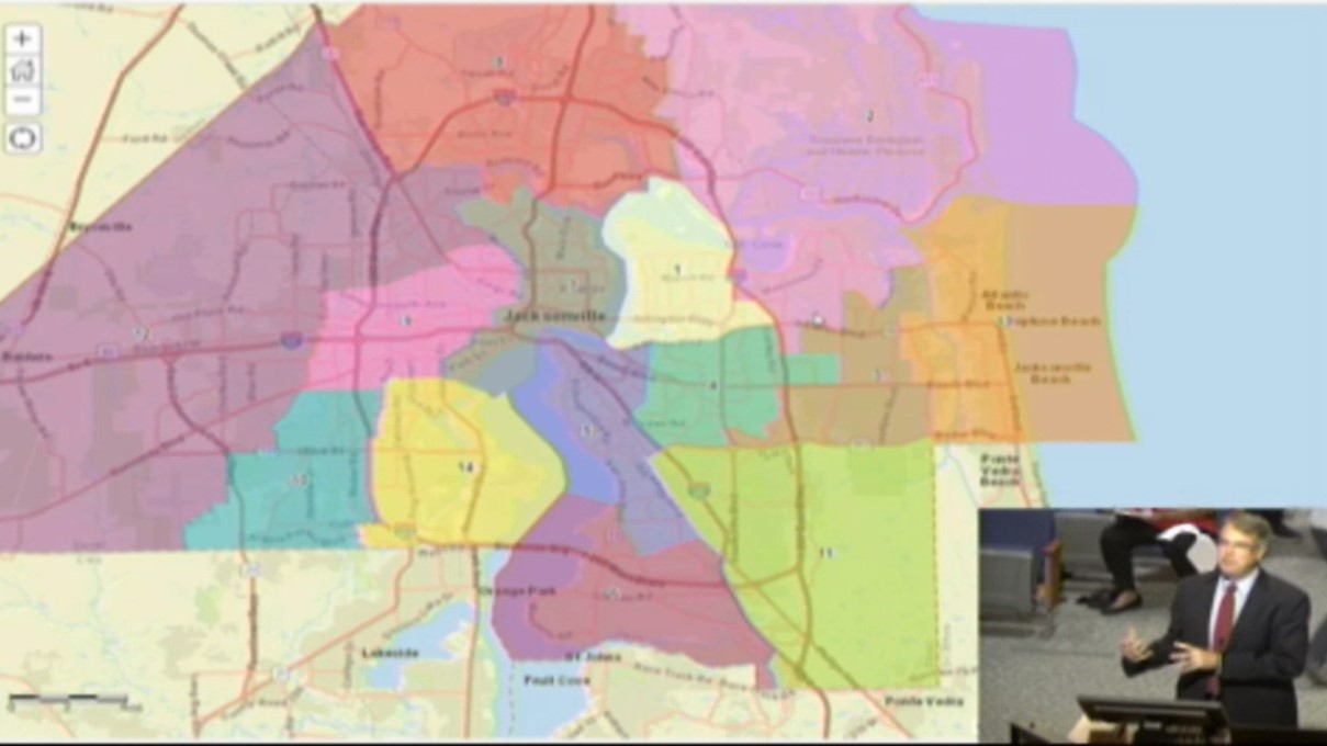 Featured image for “City Council redistricting moves forward with two maps and little public input”