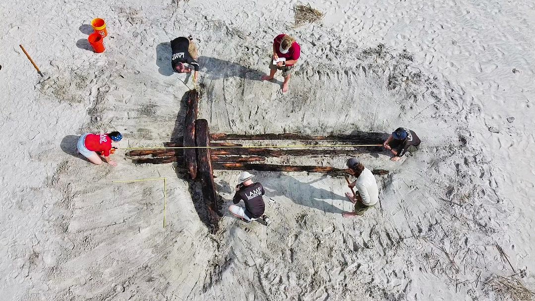 Featured image for “19th century shipwreck reappears on Little Talbot Island”