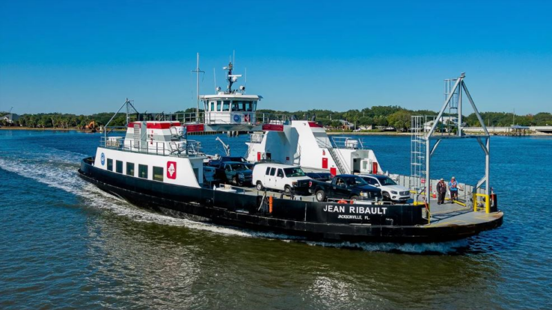 Featured image for “St. Johns River Ferry resumes service on Tuesday”