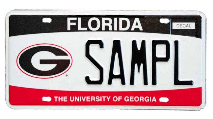 Featured image for “Dawgs fans: You can now get a Florida license plate”