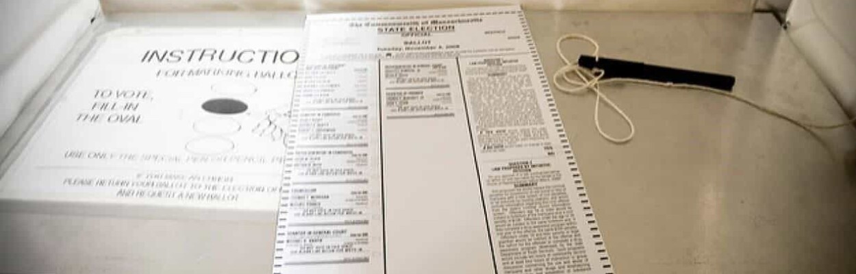 Election ballot