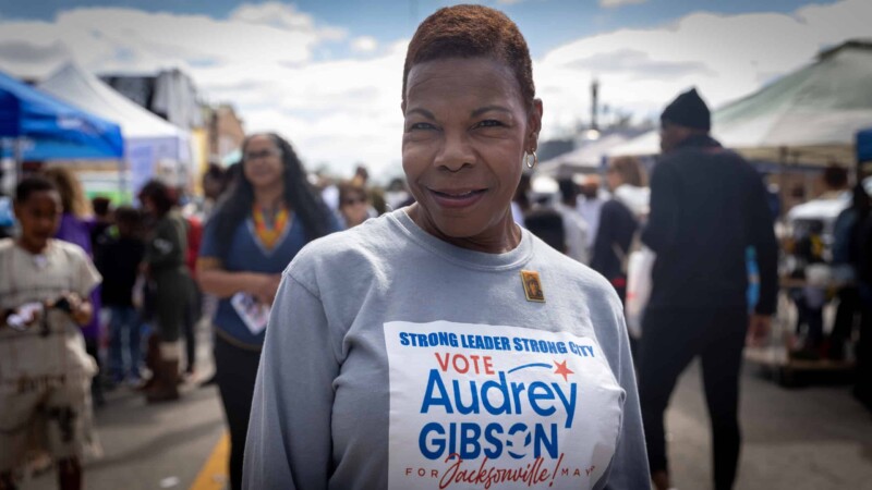 Audrey Gibson is one the Jacksonville Democrats running unopposed