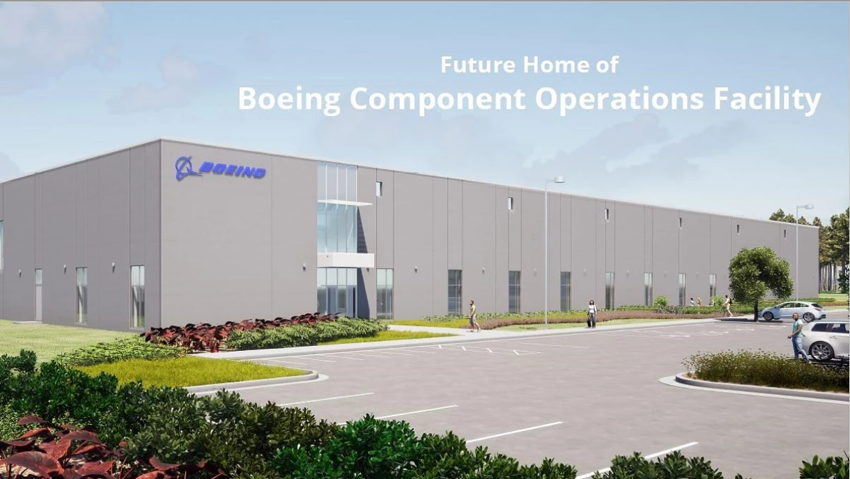 Featured image for “Boeing breaks ground on new component operations facility at Cecil Airport”