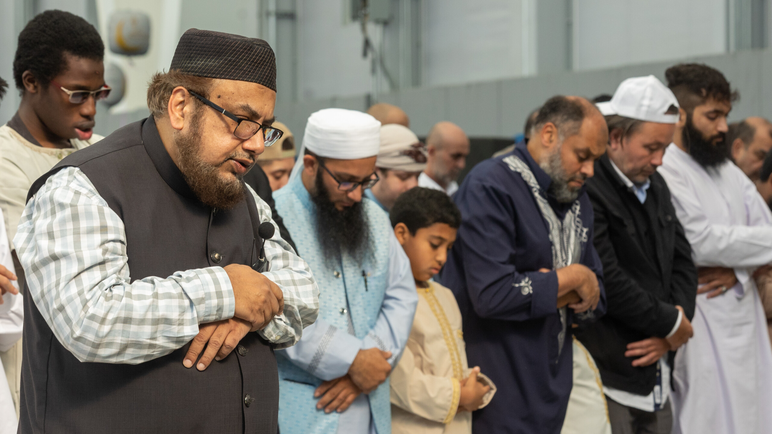 Featured image for “Muslims celebrate Eid al-Fitr at Jacksonville Jaguars’ Flex Field”