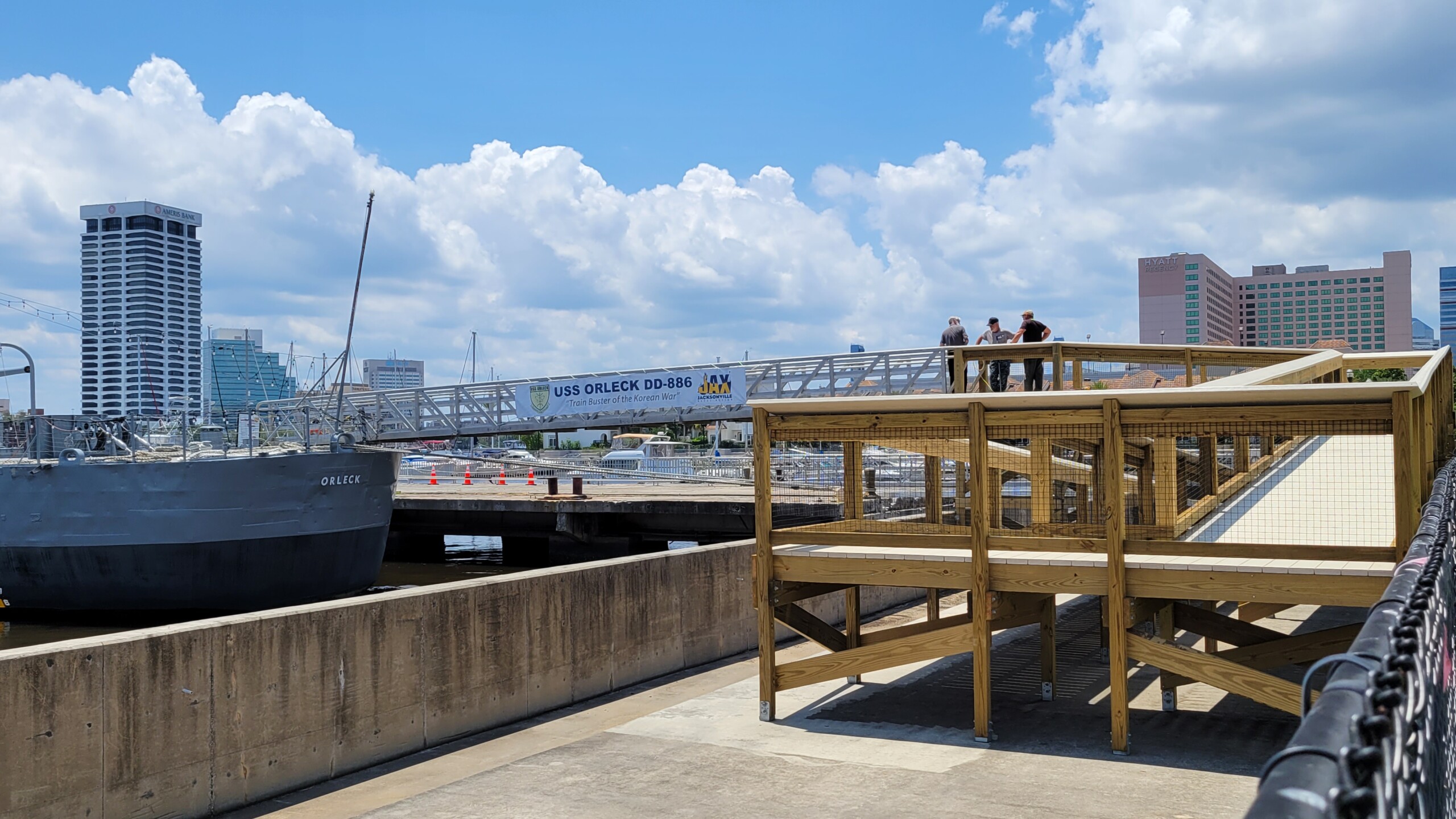 Featured image for “USS Orleck reopens on Jacksonville’s waterfront”