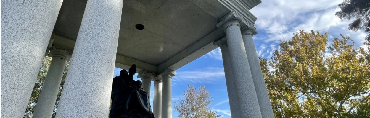 Statues that decorated the monument to the Women of the Confederacy were removed from Springfield Park in Jacksonville and placed in storage in December.