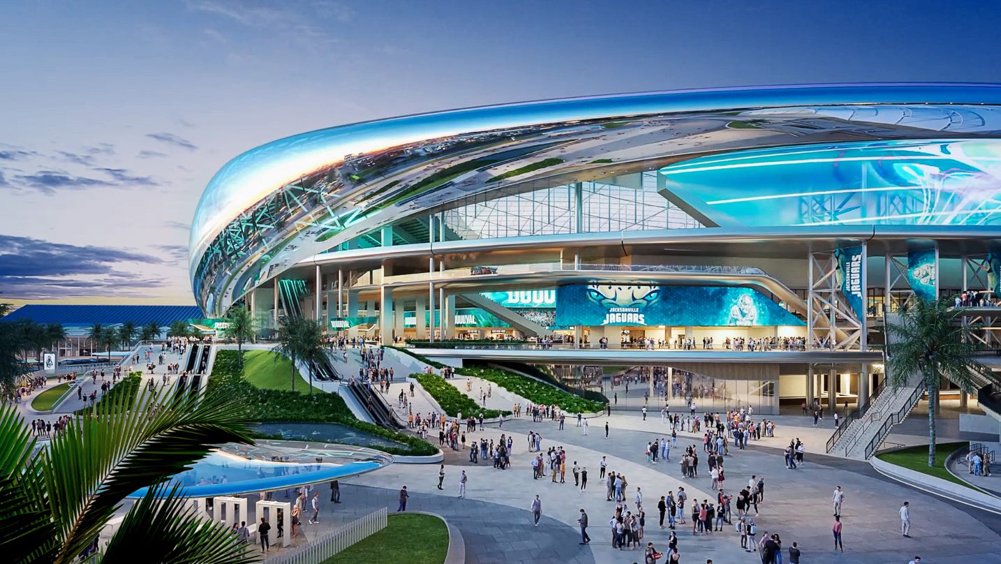 Featured image for “Jacksonville Jaguars inviting bids to work on the ‘Stadium of the Future’”