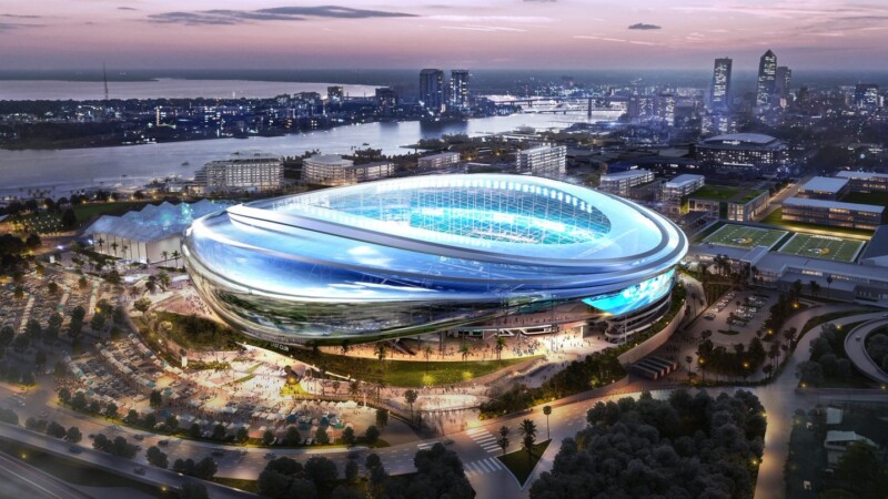 Featured image for “Permit issued to build Jaguars’ ‘Stadium of the Future’”
