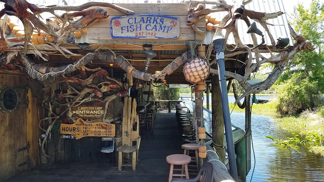Featured image for “Clark’s Fish Camp will be rebuilt and retain the fish camp vibe”