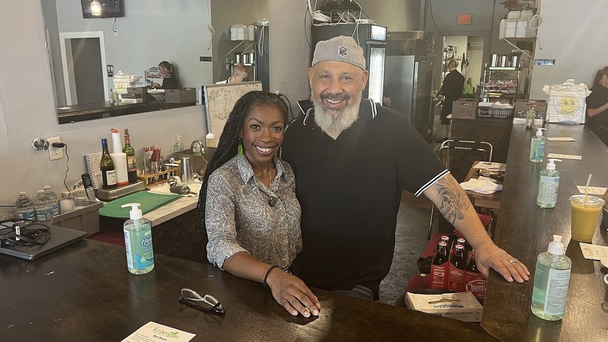 Kravegan owners LaTasha and Llewellyn Kaiser started as a rental kitchen and have advanced to a full sit-down restaurant.