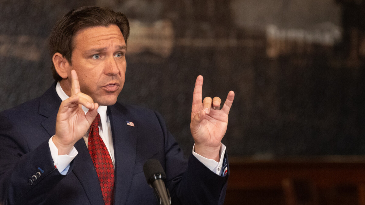 Gov. Ron DeSantis decried the idea that he bore any responsibility for a white supremacist opening fire at a Dollar General in Jacksonville's New Town neighborhood on Aug. 26, 2023.