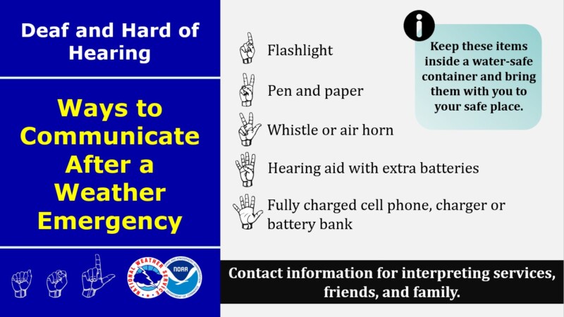 Featured image for “Meterologists offer storm advice for the hard of hearing”