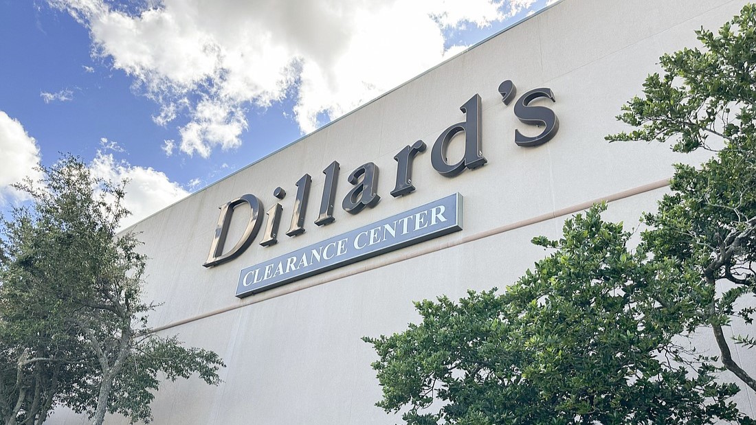 The Dillard's Clearance Center remains open at Regency Square Mall. | Karen Brune Mathis, Jacksonville Daily Record