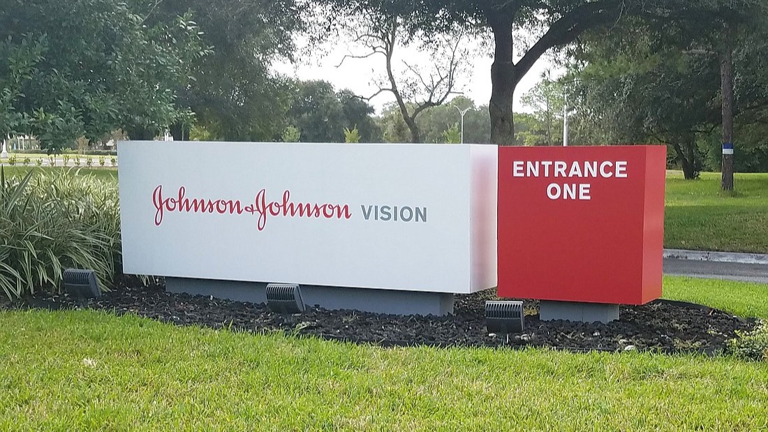 The Johnson & Johnson Vision disposable contact lens manufacturing plant is in Deerwood Park in Jacksonville.
