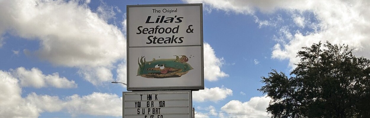 Lila’s Seafood & Steaks is planned for demolition in the Beach Boulevard Shopping Center. | Karen Brune Mathis, Jacksonville Daily Record