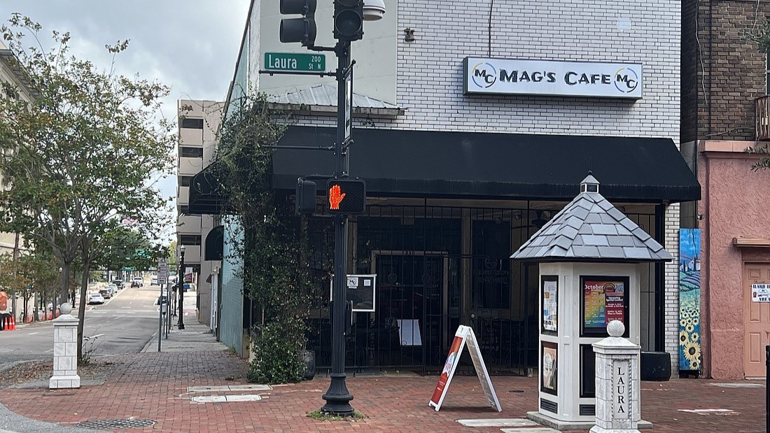 Featured image for “Mag’s Cafe in Downtown Jacksonville will close Oct. 6”
