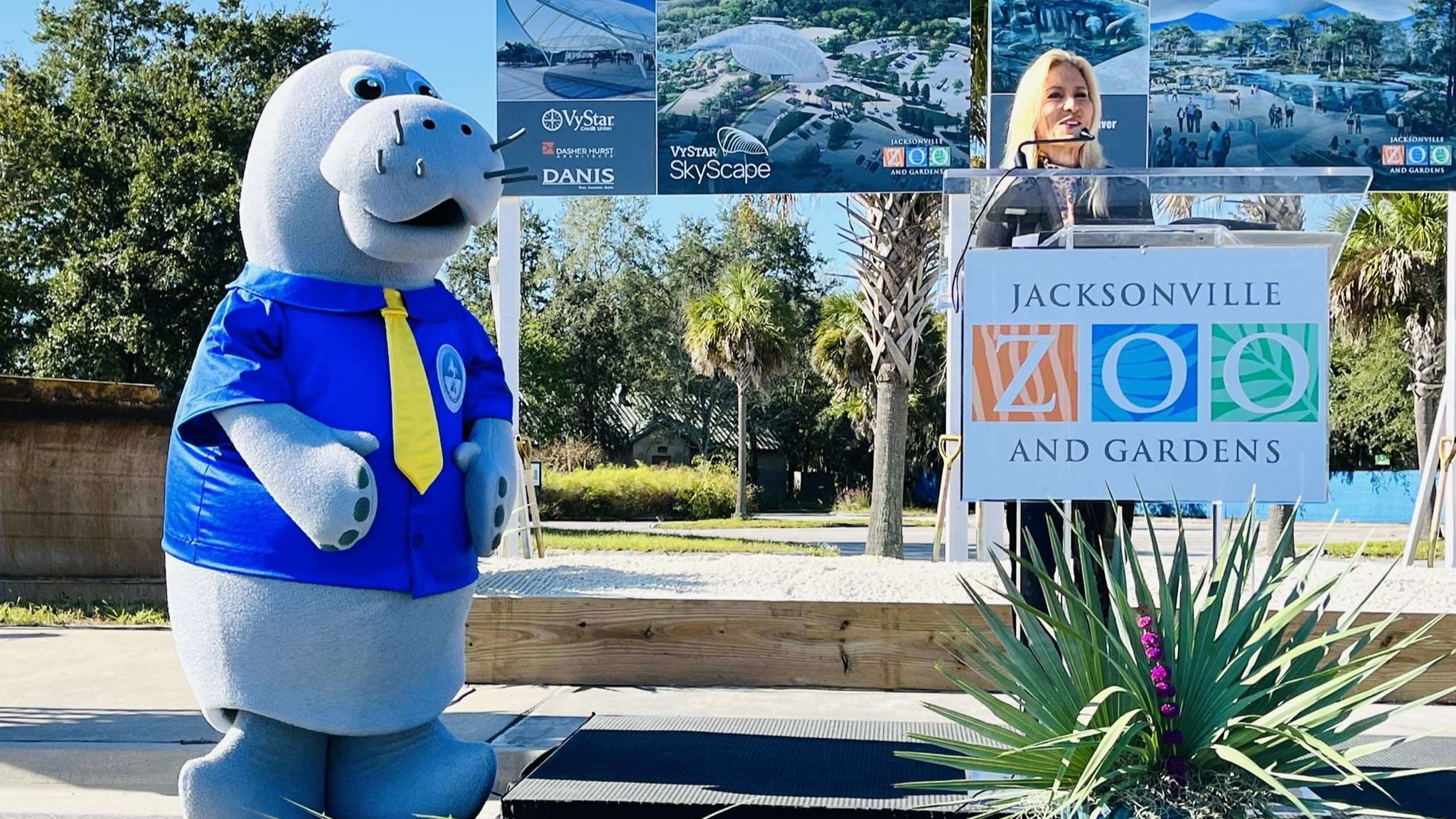 Mayor Donna Deegan speaks Friday, Oct. 20, 2023, at the Jacksonville Zoo and Gardens. | City of Jacksonville