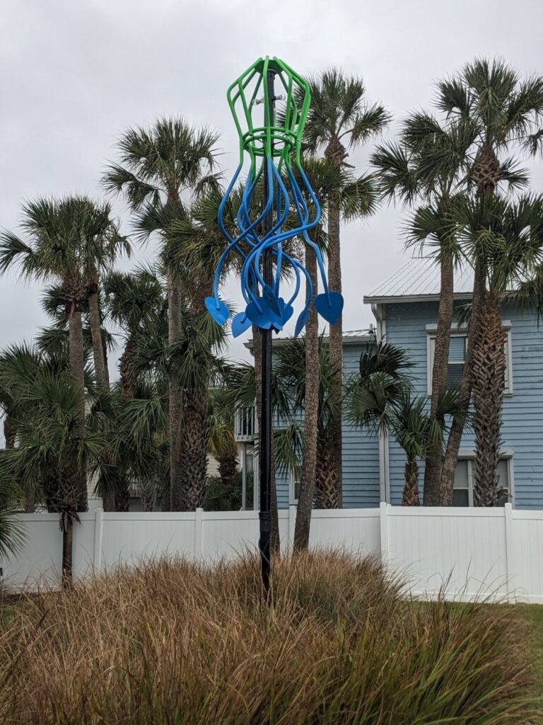 “Propulsion" sculpture on display in Jacksonville Beach l University of North Florida