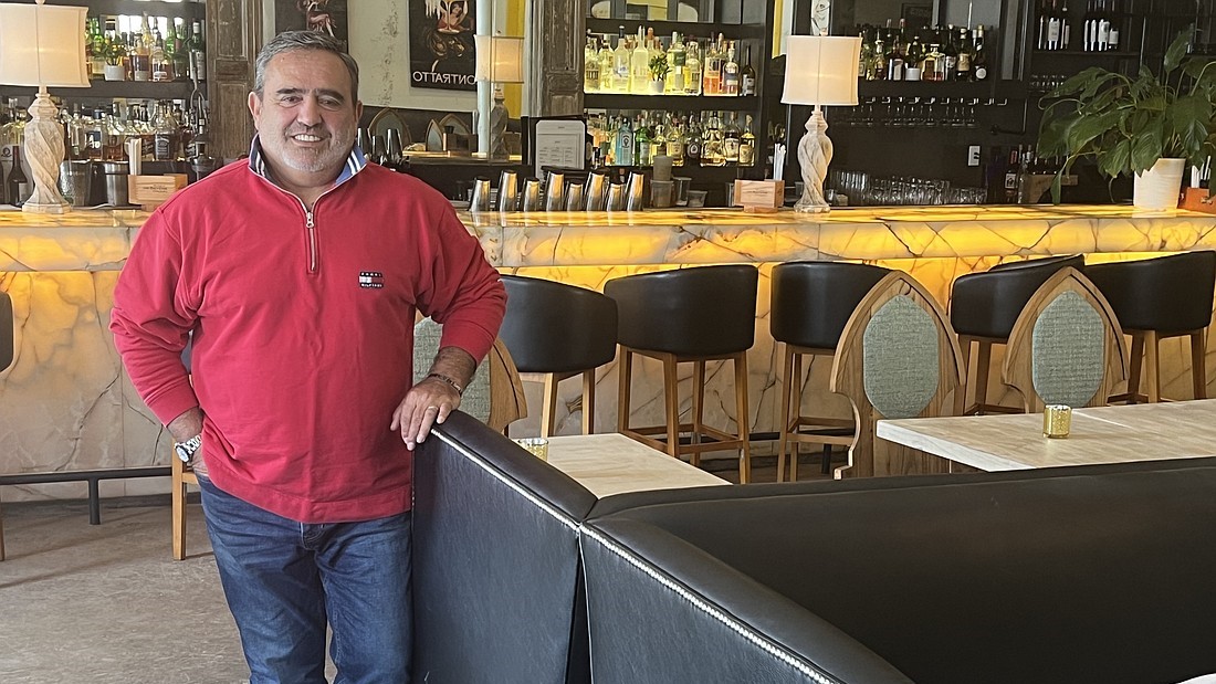 Owner Marcello Villani had plans to make the Bistro X bar space into a separate restaurant since buying the San Marco restaurant in 2019. | Dan Macdonald, Jacksonville Daily Record