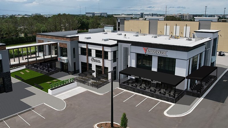 Featured image for “First V Steakhouse will join Sidecar Jax next to V Pizza”