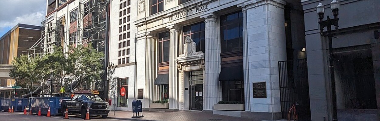Jacksonville University College of Law is building out space at 121 W. Forsyth St. Downtown, the 121 Atlantic Place Building. | Monty Zickuhr, Jacksonville Daily Record