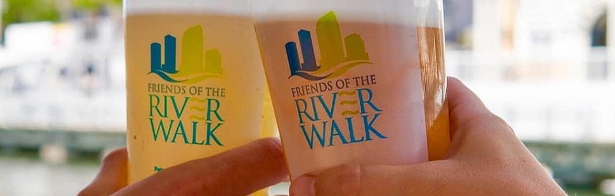 Tampa created specialty centers along its riverwalk, offering alcoholic beverages in special cups. | Friends of the Tampa Riverwalk