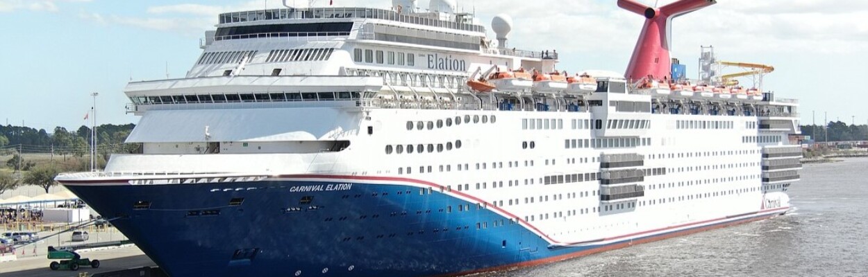 The Carnival Elation is currently the only ship operating from the JaxPort Cruise Terminal. | Jaxport