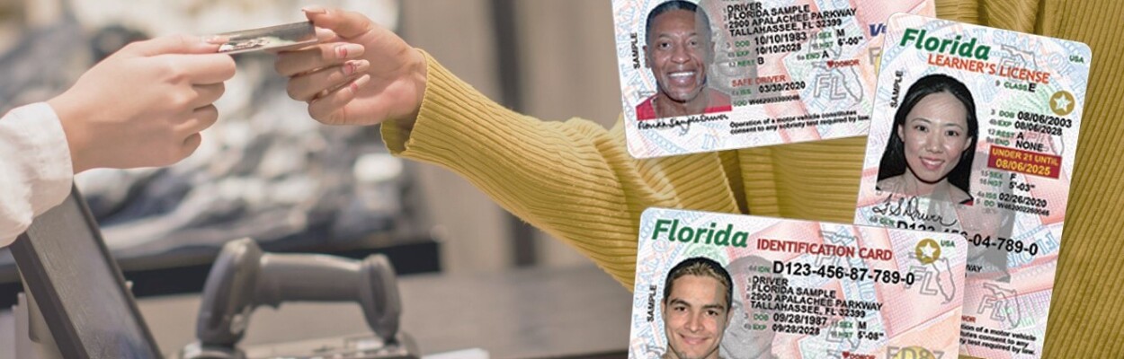 Samples of Florida driver's licenses and learner permit. | Florida Department of Highway Safety and Motor Vehicles