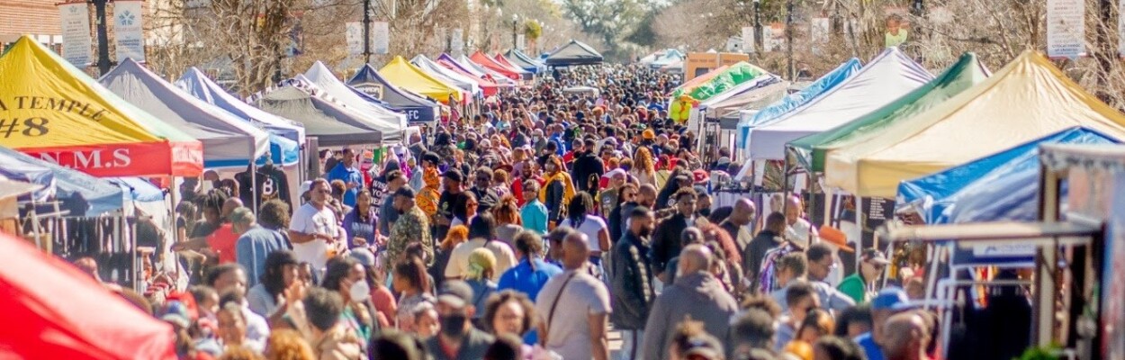 The Jacksonville Melanin Market takes place on A. Philip Randolph Boulevard. | LIFT JAX