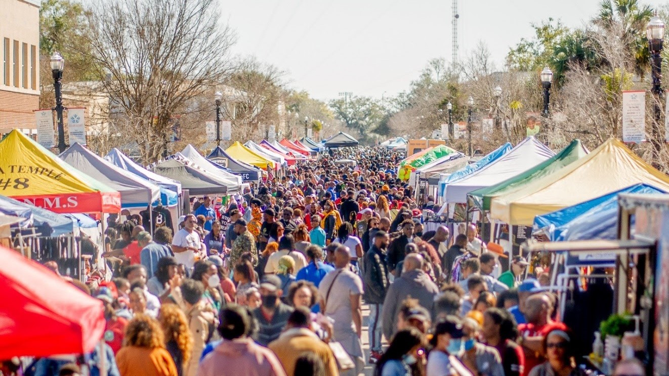 The Jacksonville Melanin Market takes place on A. Philip Randolph Boulevard. | LIFT JAX