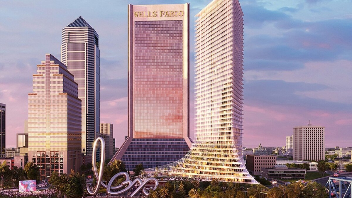 American Lions was a proposed 44-story residential tower at the former Jacksonville Landing site. | Jacksonville Daily Record