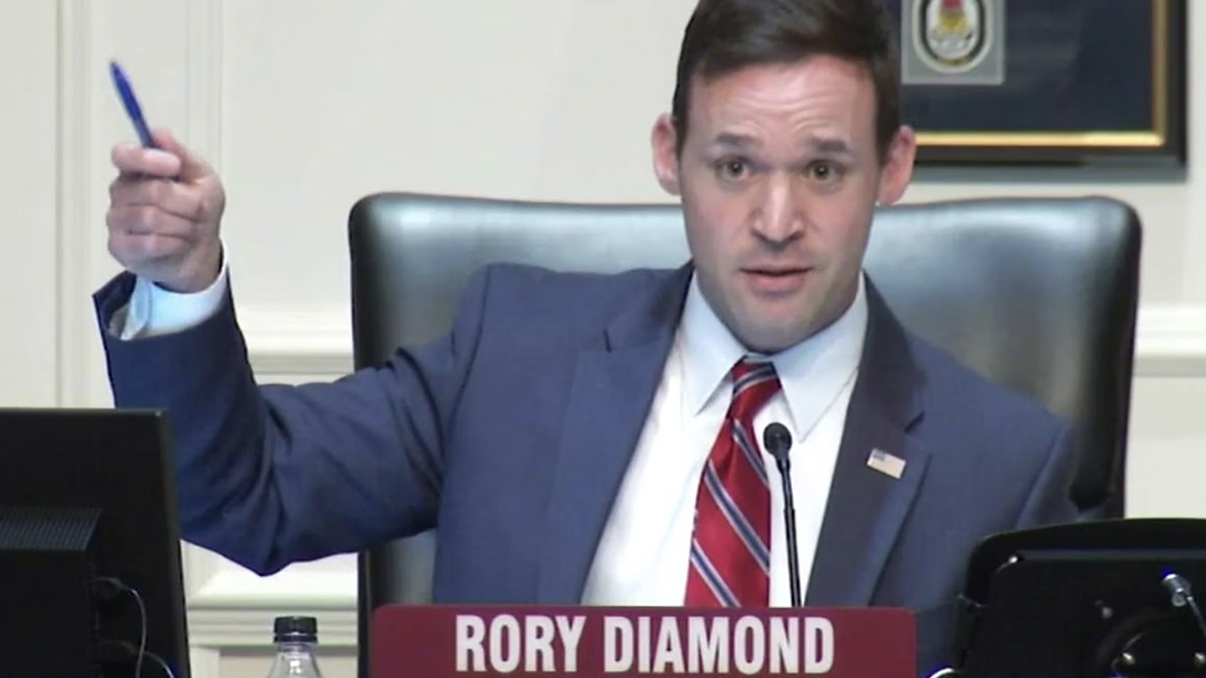 Jacksonville City Council member Rory Diamond, shown here in 2023 photo, returned to council on Tuesday, Feb. 6, 2024, after a military deployment. | Jacksonville Daily Record