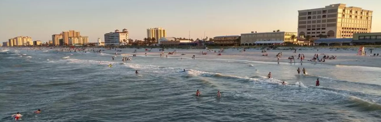 Jacksonville Beach would be among the communities impacted by proposed vacation rentals legislation. | ill Bortzfield, WJCT News 89.9
