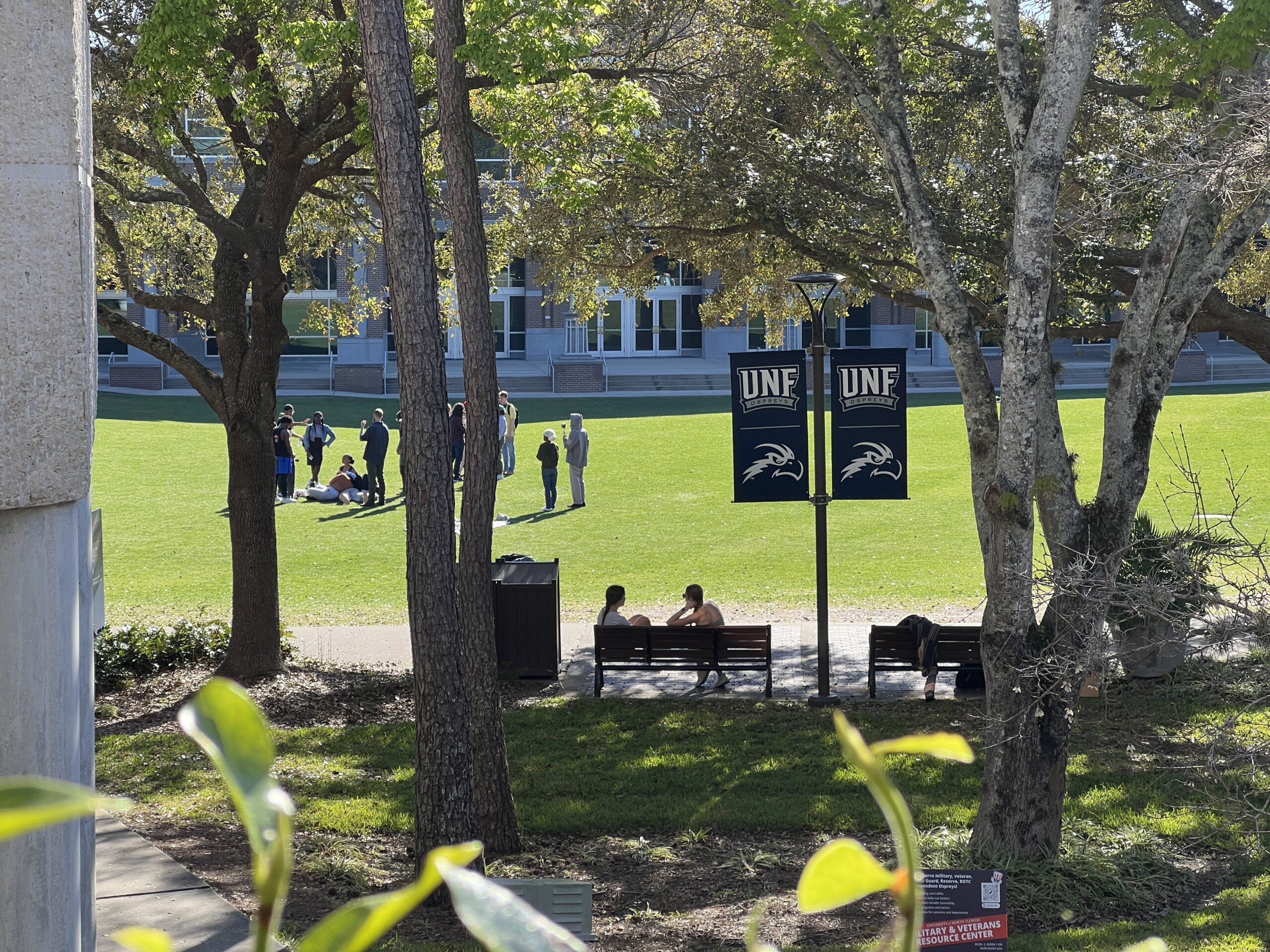 Students on the Green at the University of North Florida. | Carter Mudgett, Jacksonville Today