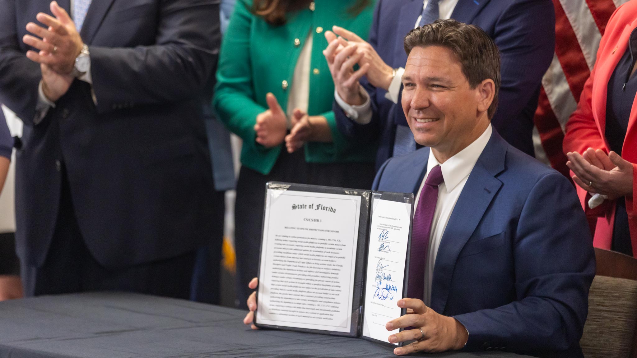 Featured image for “DeSantis comes to Jacksonville to sign social media limits on kids”