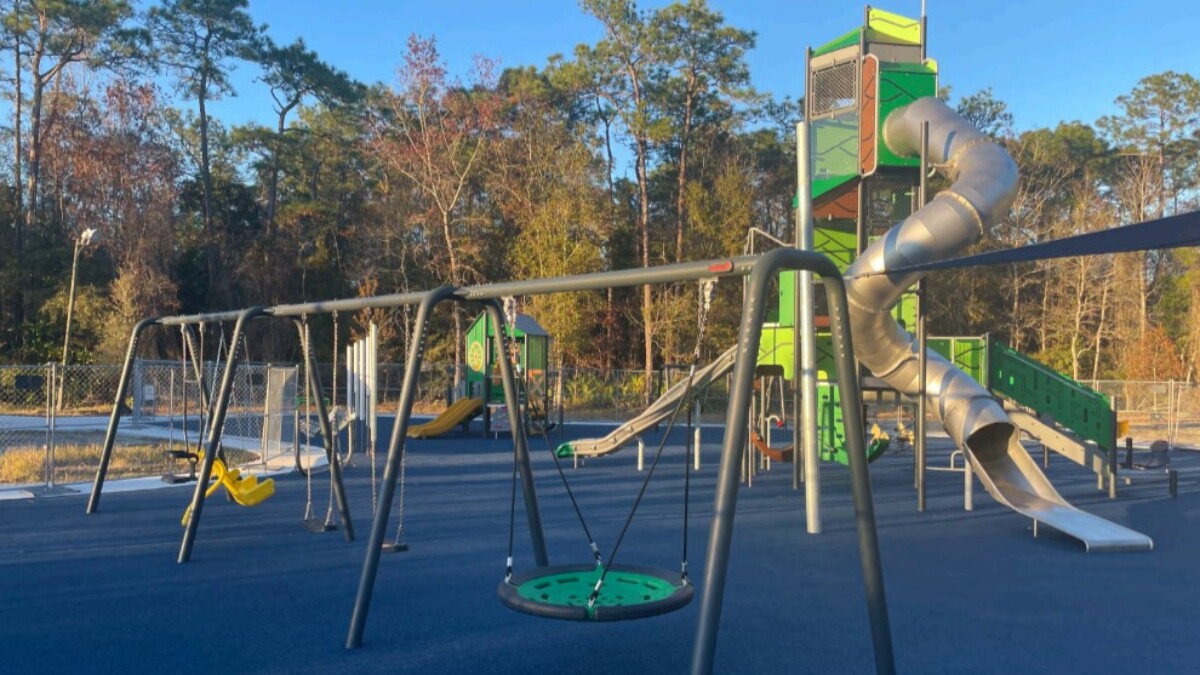 New playground equipment has been installed at Ringhaver Park on Jacksonville's Westside. l Kim Clontz, Friends of Jax Playgrounds.