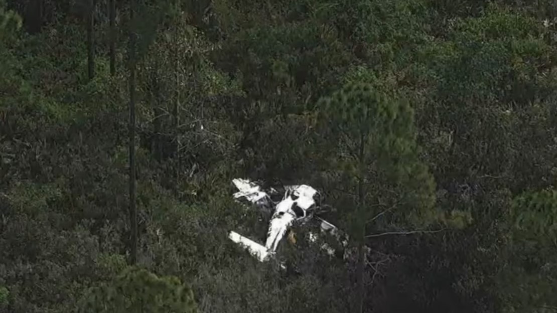 Two people died Monday when this small plane crashed in St. Augustine. | News4Jax