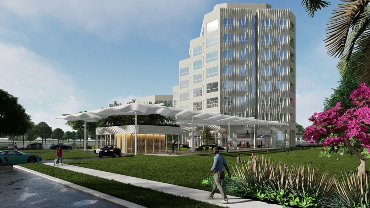 A marketing brochure for The Pondry says it “combines workspace, residential living, and commerce in a one-of-a-kind mixed-use ecosystem.” | Jacksonville Daily Record