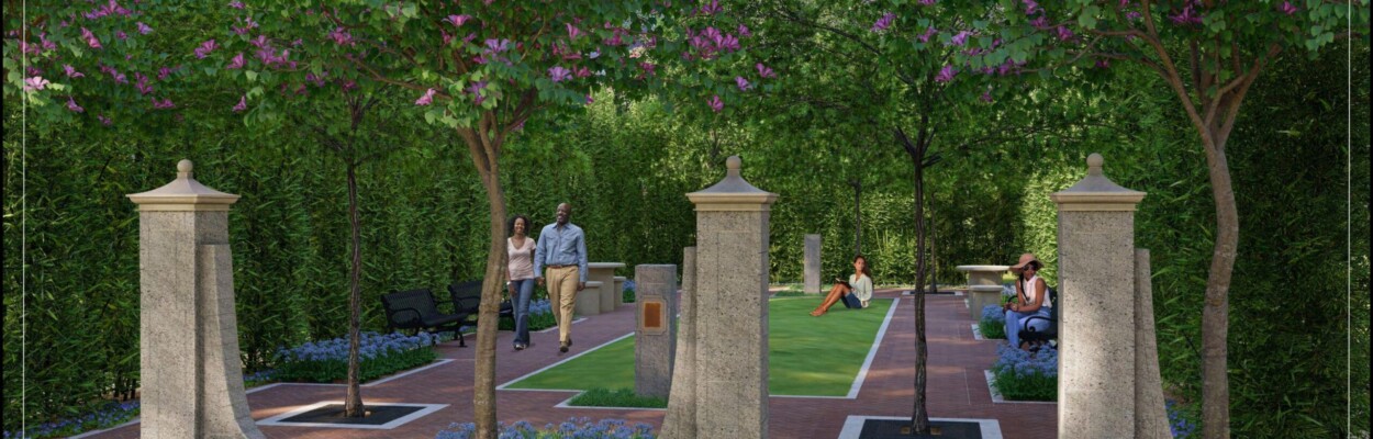 An illustration shows what the park now known as Weeden Park will look like once construction is finished. | City of St. Augustine