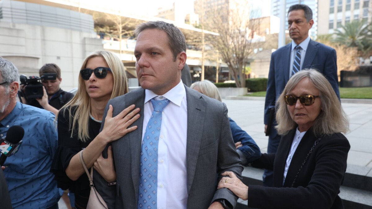 Former JEA CEO Aaron Zahn walks out of the Bryan Simpson U.S. courthouse in Downtown Jacksonville after being convicted of conspiracy and wire fraud Friday, March 15, 2024. | Will Brown, Jacksonville Today