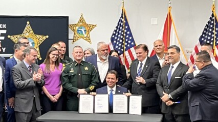 Featured image for “DeSantis in St. Augustine to sign law enforcement bills”