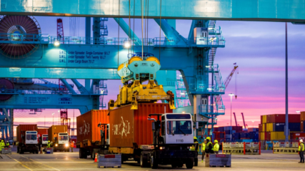 Featured image for “Jaxport gets federal grant to reduce truck emissions”