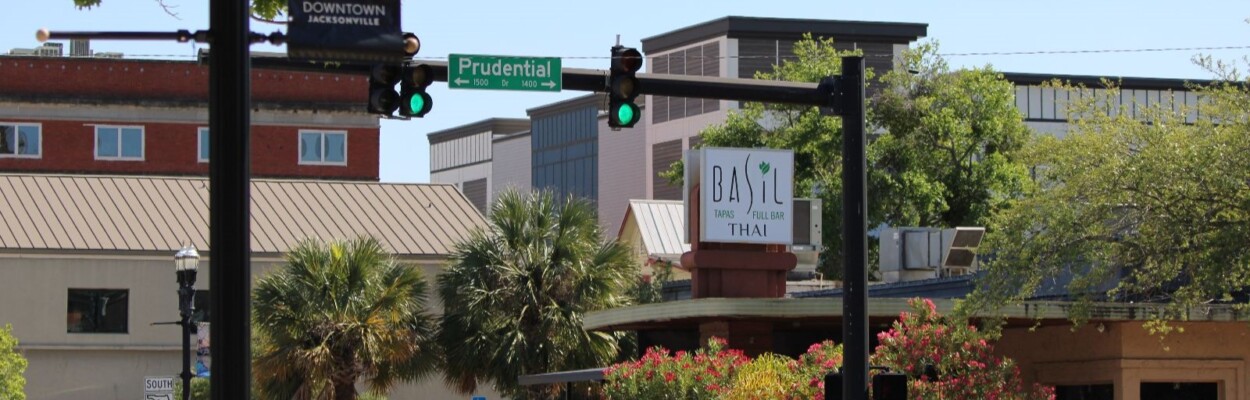 The mixed-use storage project will be built at the site of the former Basil Thai restaurant. | Casmira Harrison, Jacksonville Today